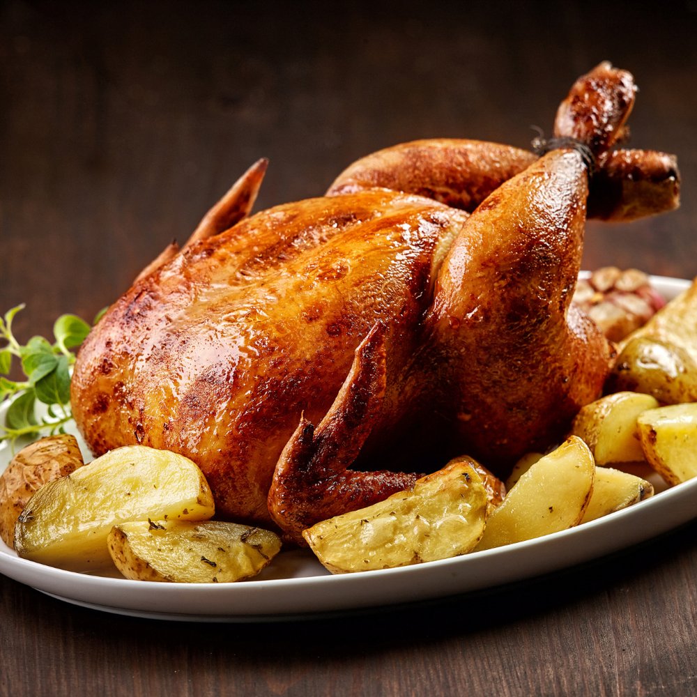 Poulet rôti aux herbes & citron